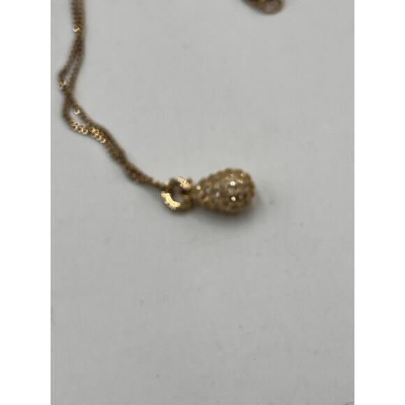 Swarovski 1023993 Heloise Gold-plated Teardrop Pendant Necklace - Picture 5 of 7